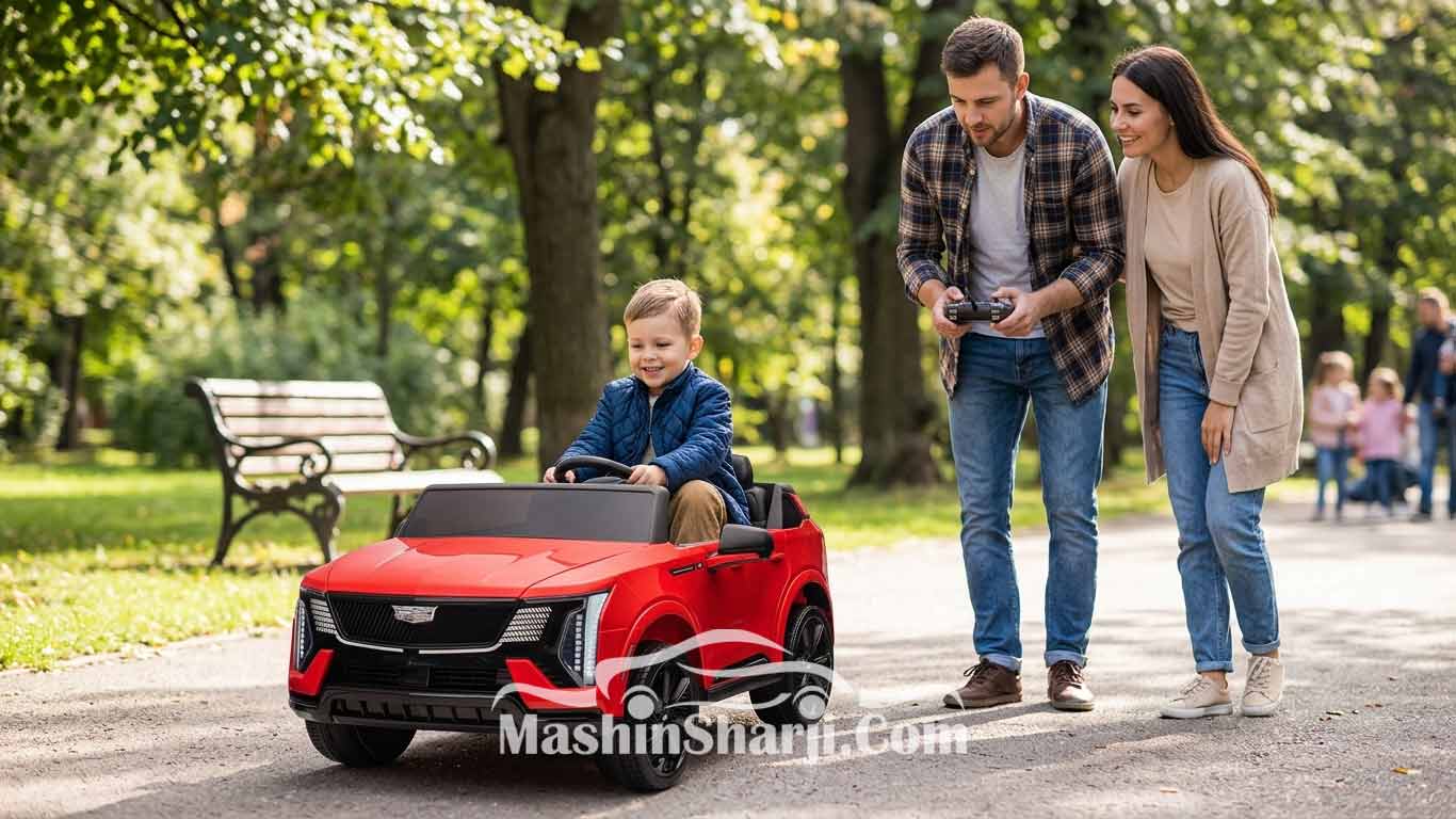 ماشین شارژی کادیلاک دو نفره